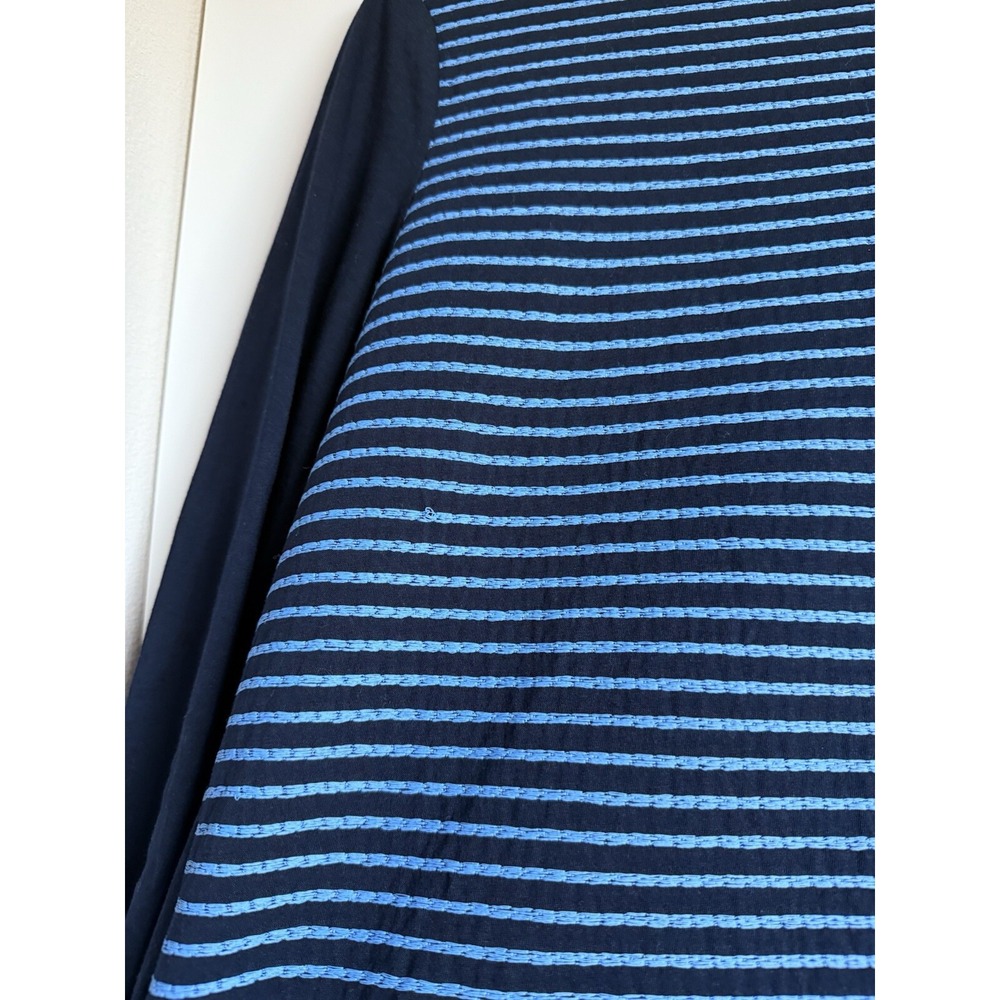 authentic Prada Women's nautical striped sweater Top 2014 SZ Small Blue Black - Picture 5 of 13